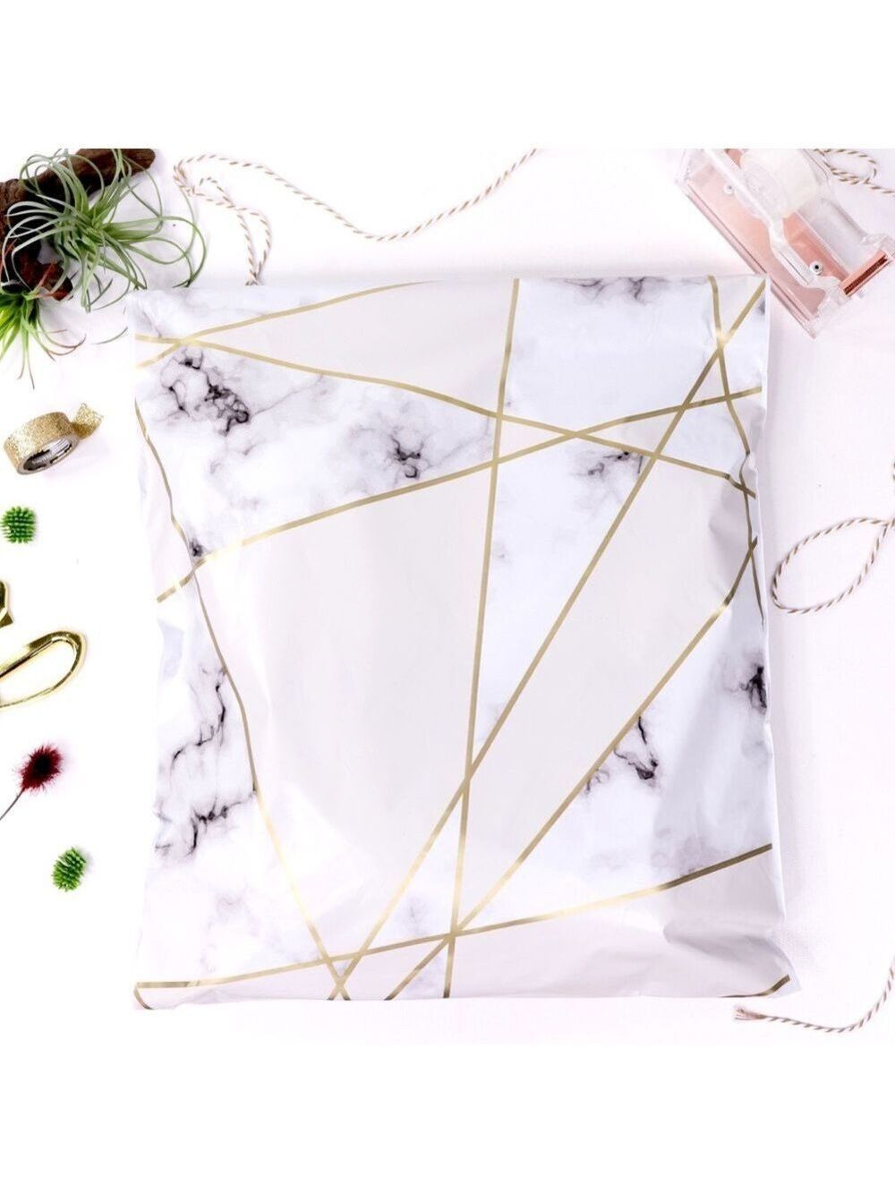 50 10X13 Poly Mailers Marble PRICE IS FIRM - Picture 6 of 8
